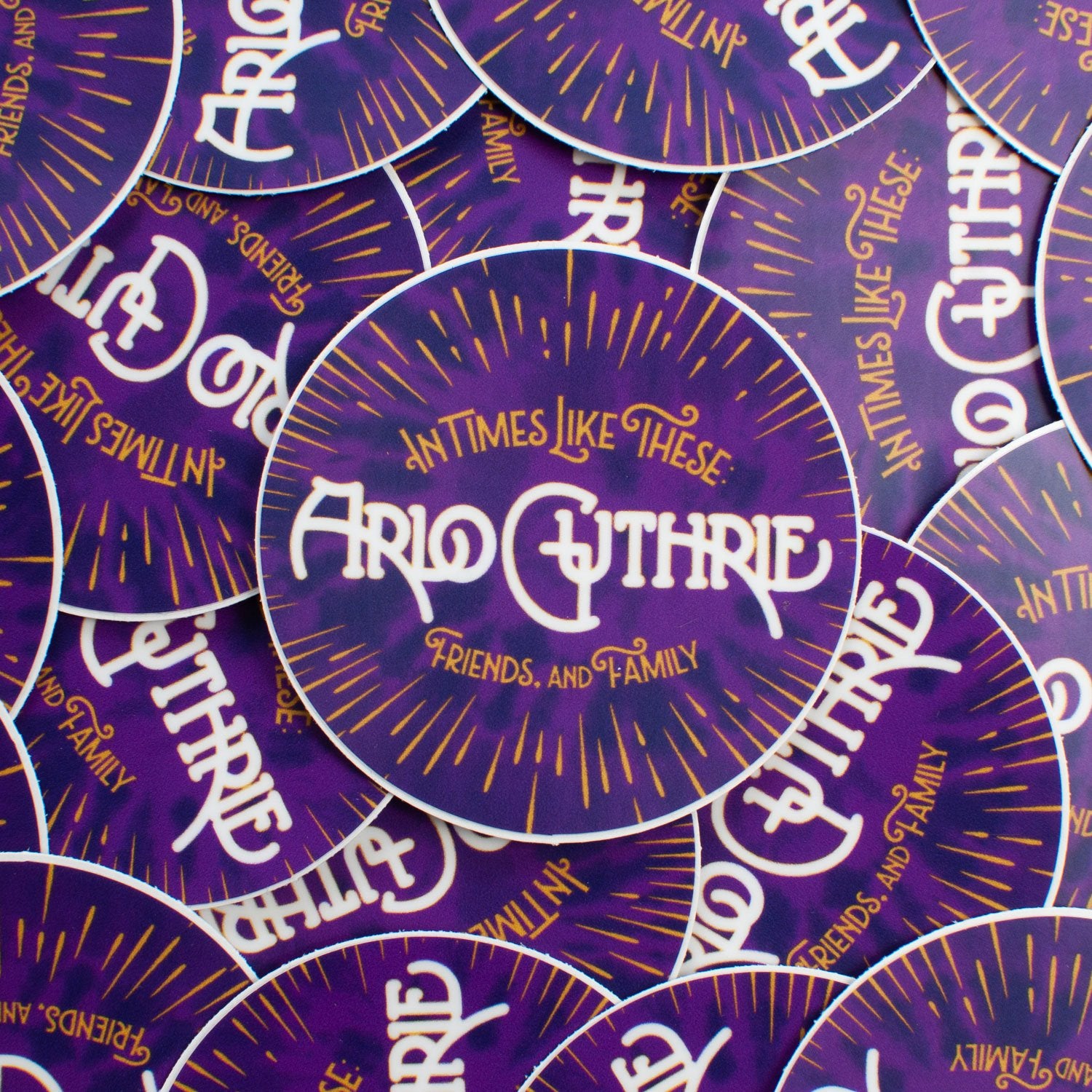 Arlo Guthrie Exhibit Sticker