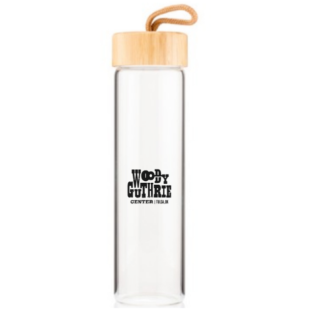 WGC Logo Glass Water Bottle