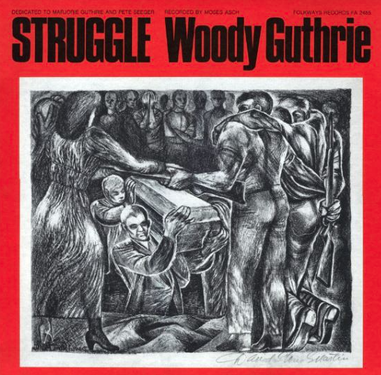 Woody Guthrie Struggle LP
