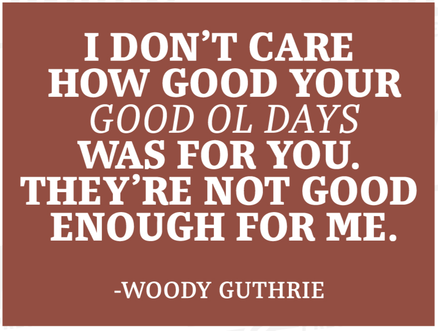 Good Ol Days Sticker