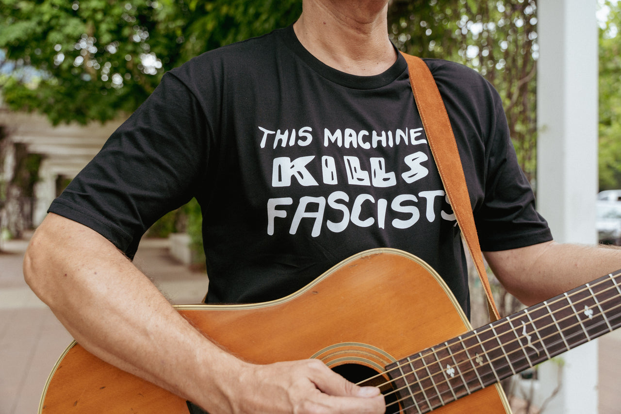 This Machine Woody's Handwriting Shirt