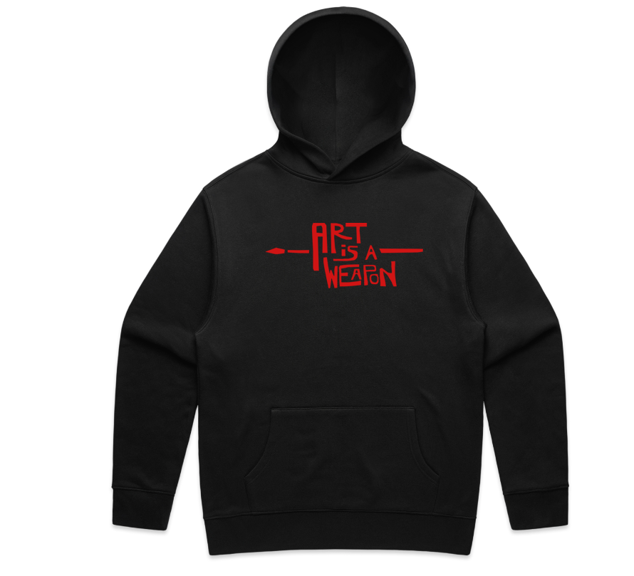 Art is a Weapon Hoodie