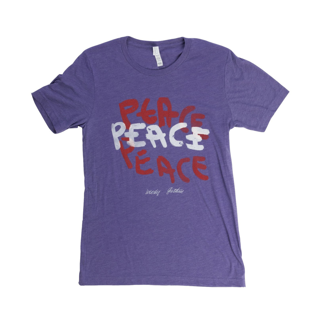 Woody Guthrie "Peace" Shirt