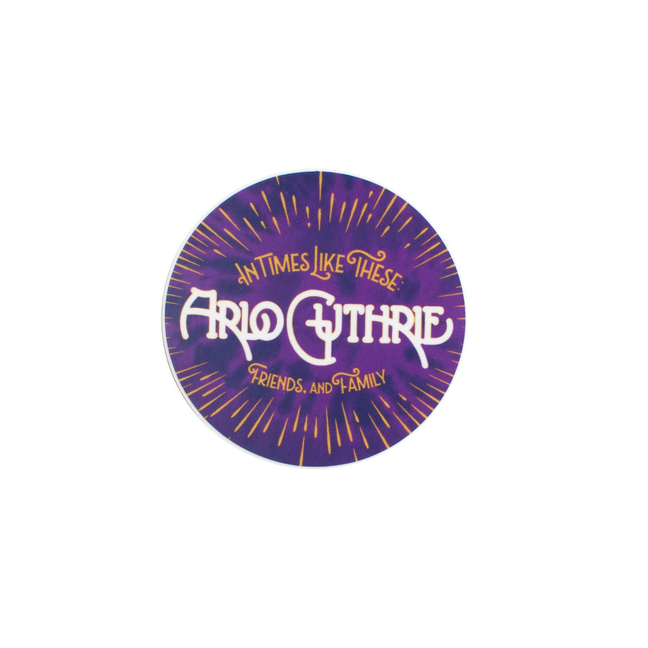 Arlo Guthrie Exhibit Sticker