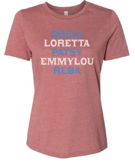 Women Of Country Names Fitted Shirt